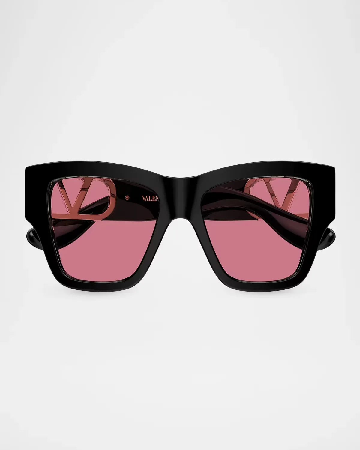 V Logo Vg0052S V Combi 53MM Crystal Butterfly Sunglasses by Valentino Garavani