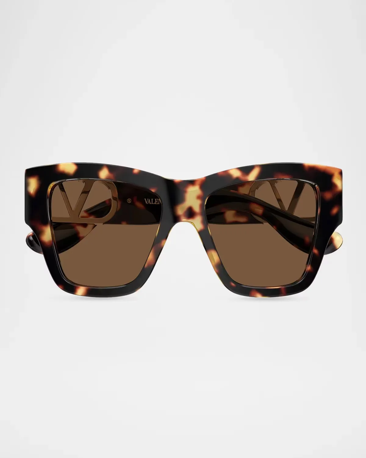 V Logo Vg0052S V Combi 53MM Butterfly Sunglasses by Valentino Garavani