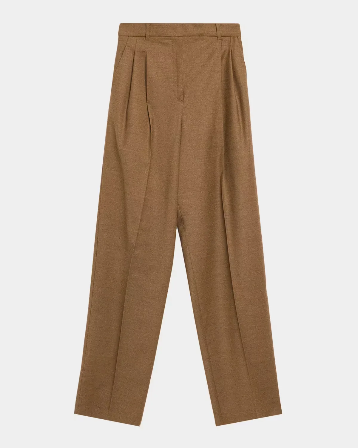 Straight-Leg Stretch Wool Pants by Max Mara