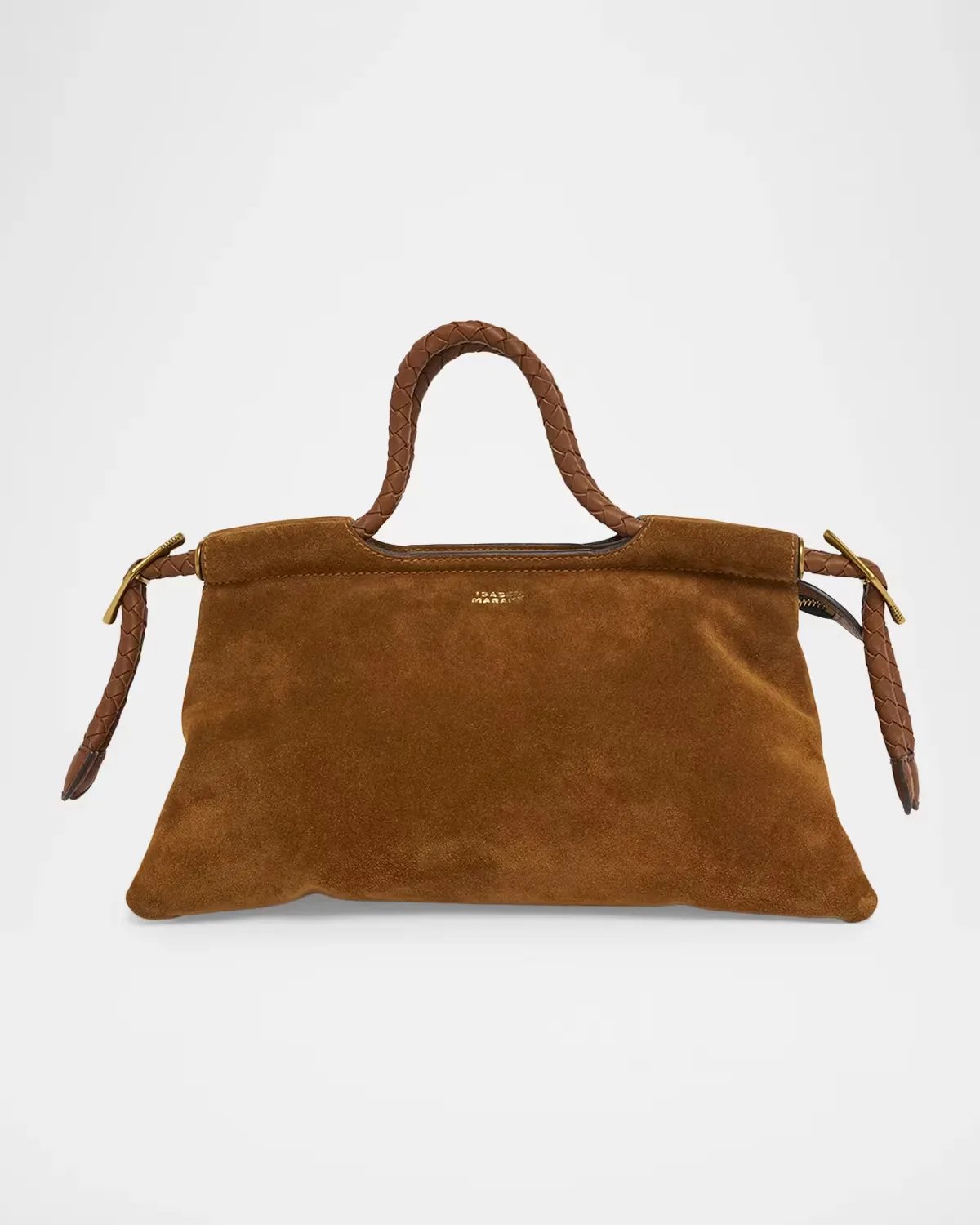 Pipa Medium Suede Top-Handle Bag by Isabel Marant