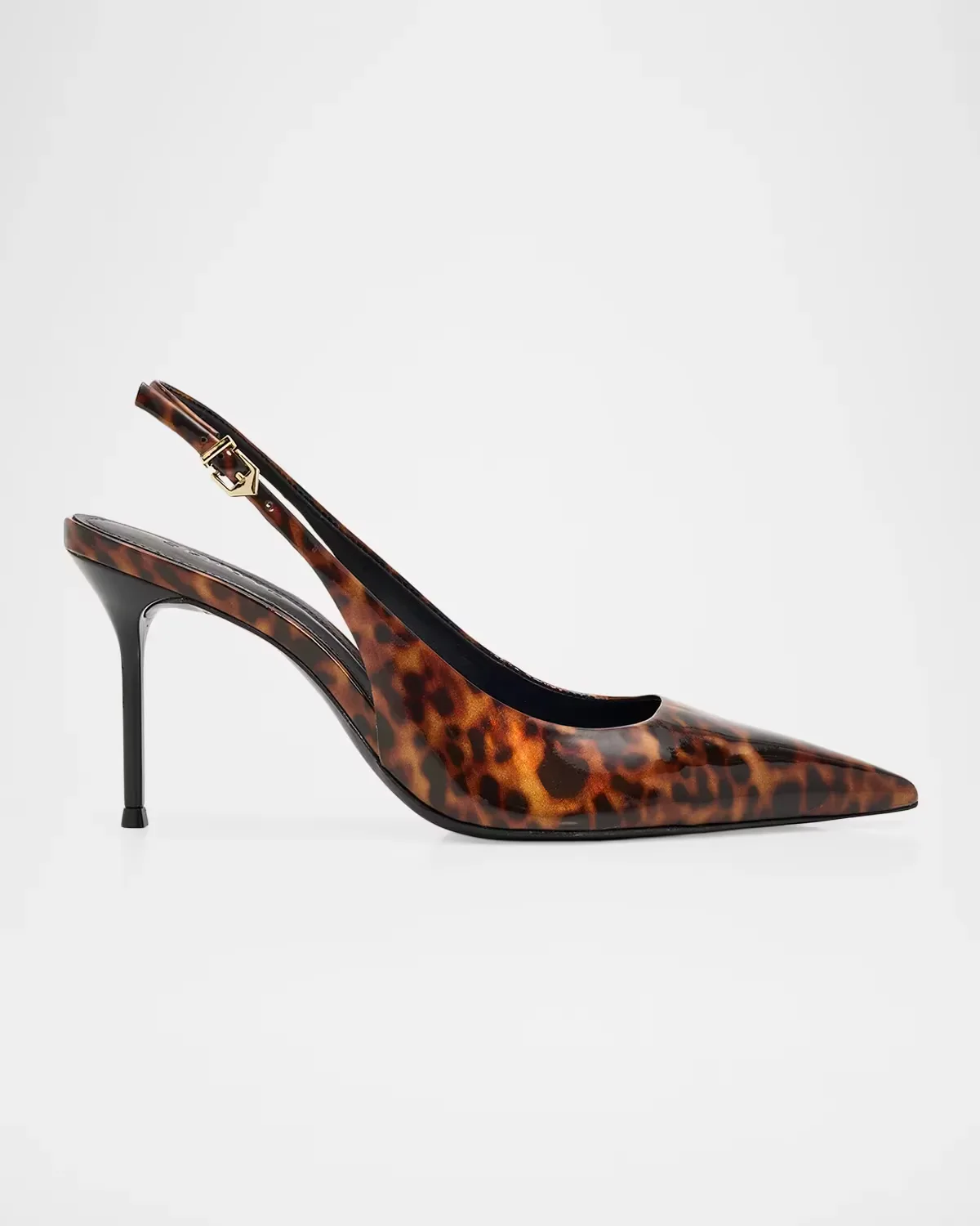Paola 90MM Tortoiseshell Slingback Pumps by SCHUTZ