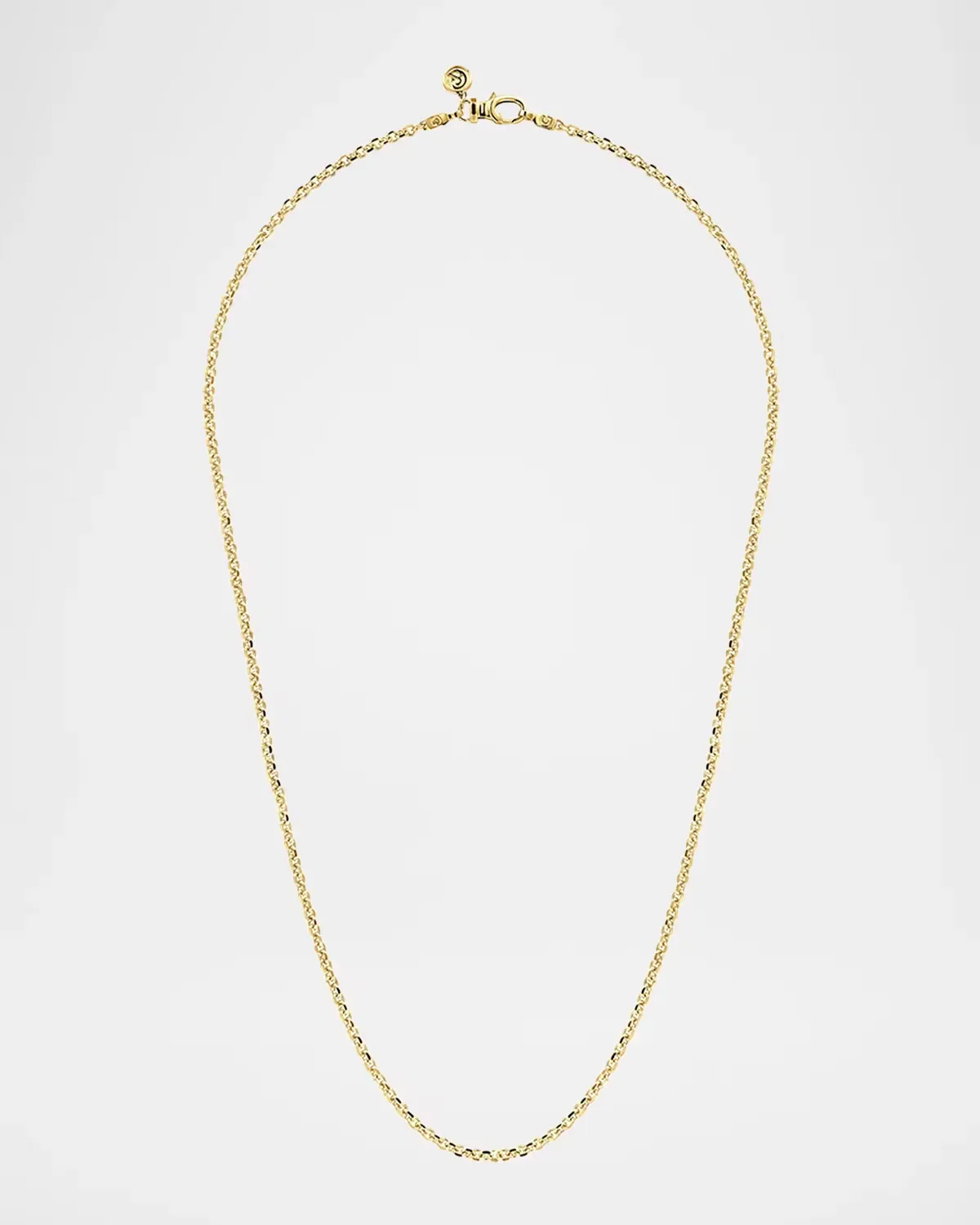 Classic Link Chain Necklace in 14K Yellow Gold, 2.85mm, 22" by Gabriel