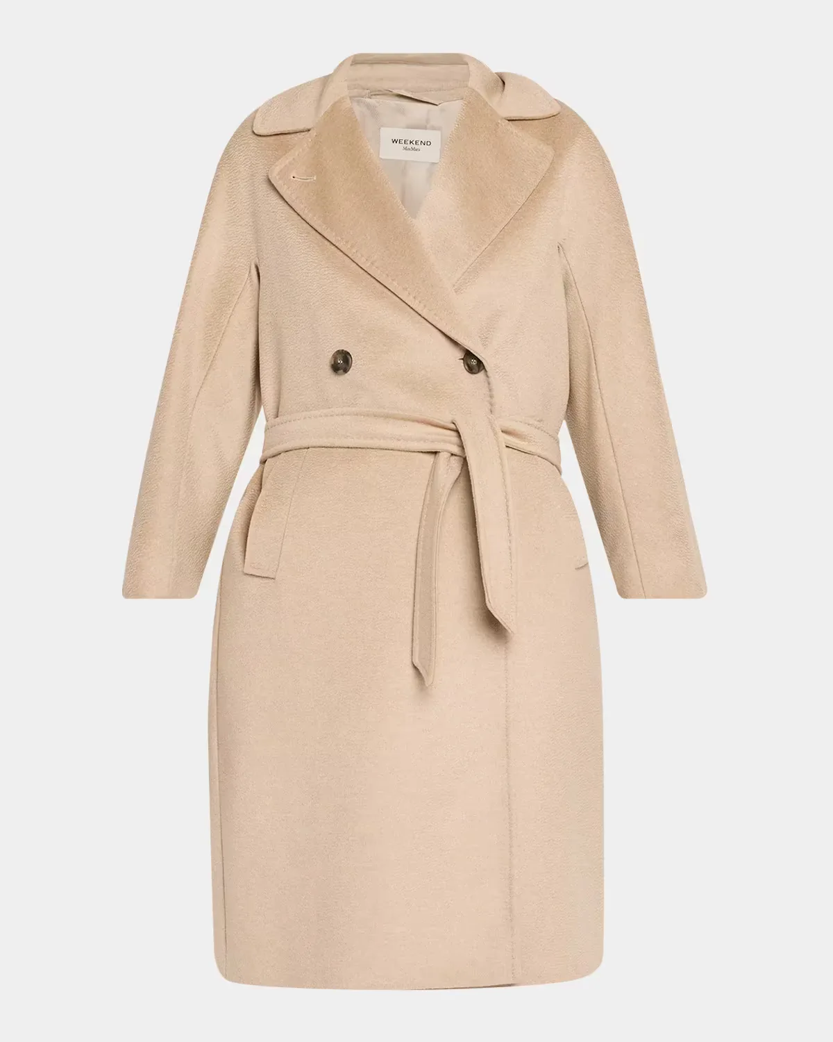 Double-Breasted Wool Coat by Max Mara
