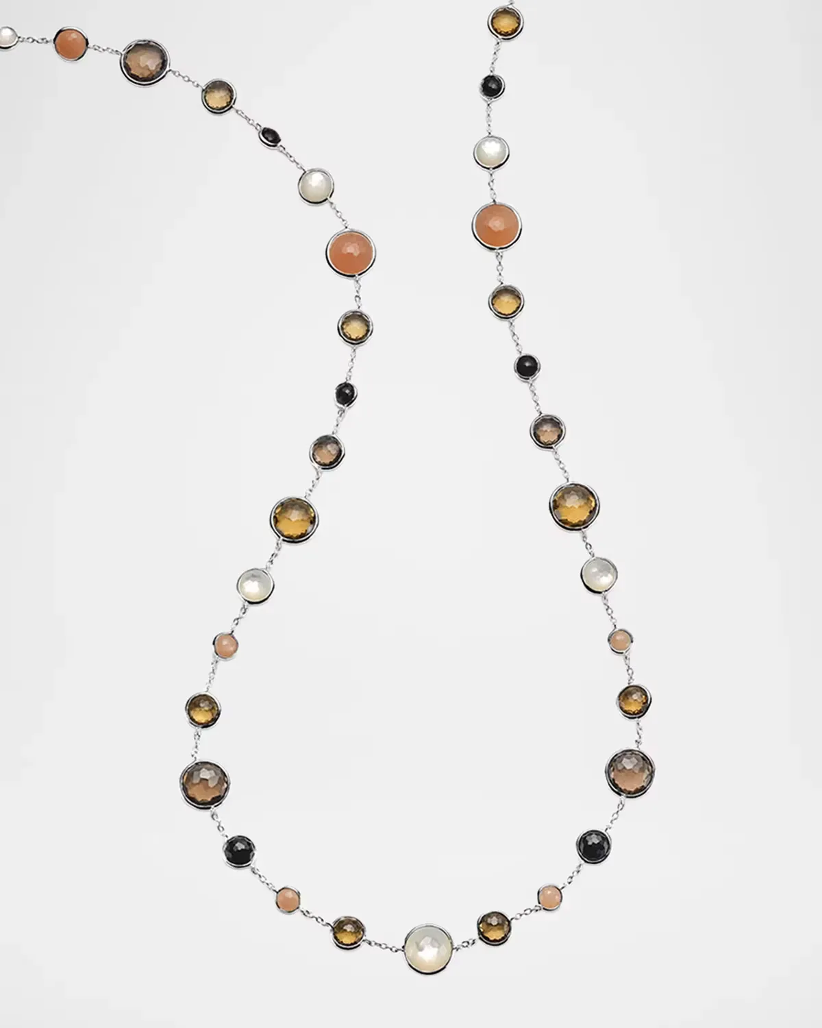 Lollipop Lollitini Sterling Silver & Multi-Gemstone Long Station Necklace by Ippolita