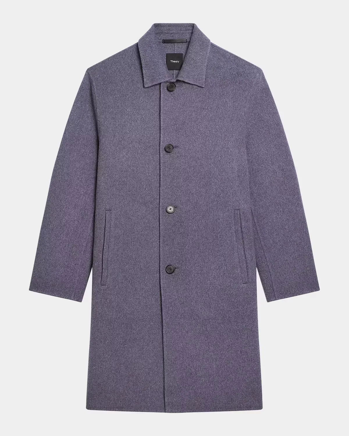 Wool and Cashmere Overcoat by Theory