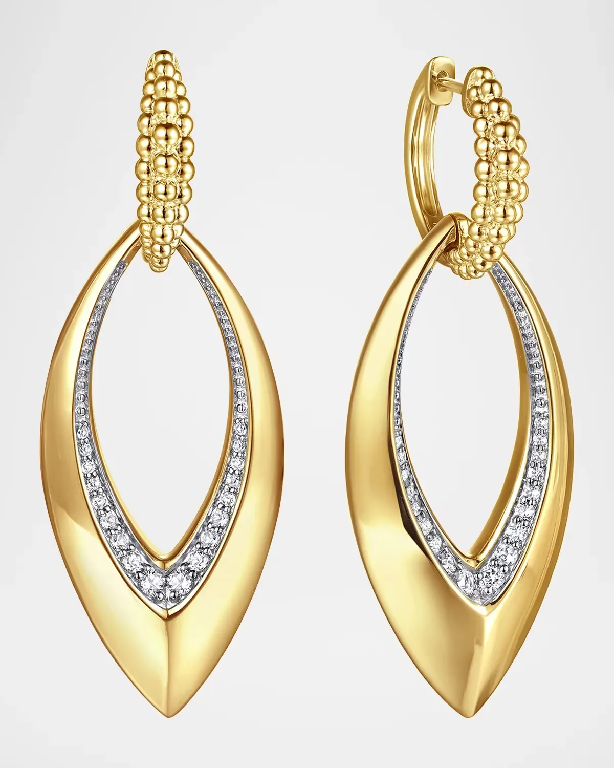 Bujukan 14K Yellow Gold & 0.50 TCW Diamond Earrings by Gabriel