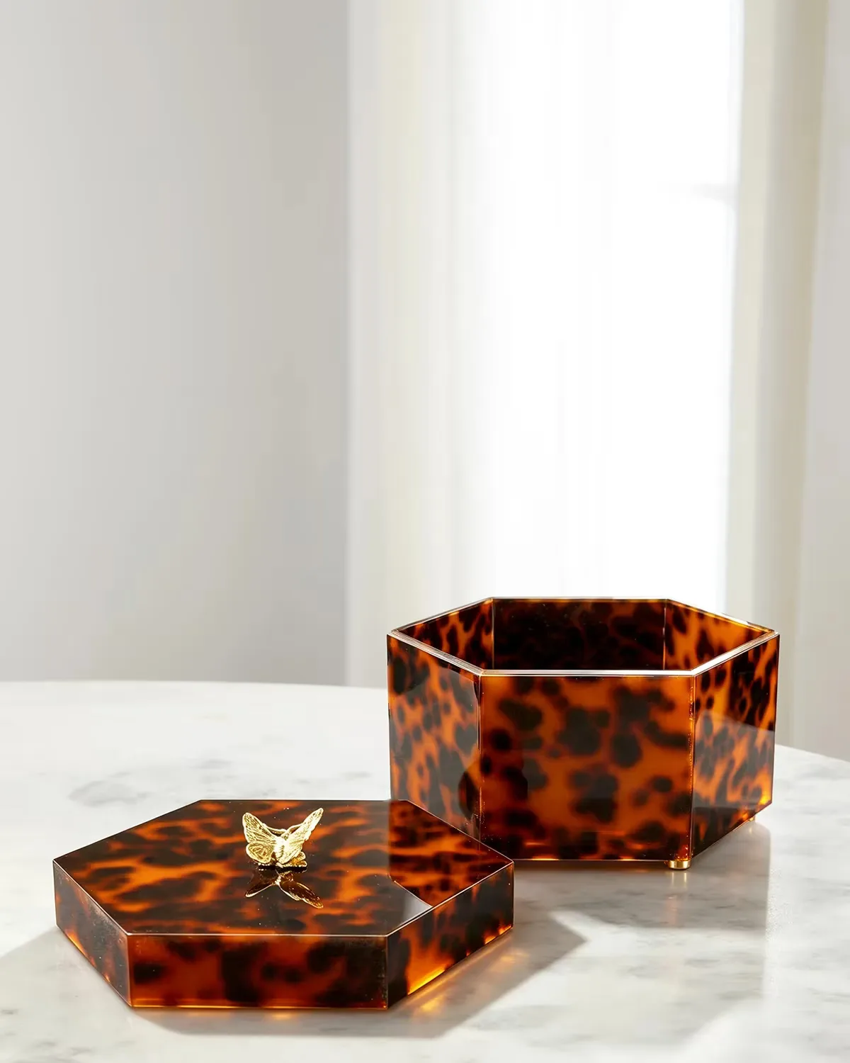 Venetian Hex Acrylic Box by Port 68