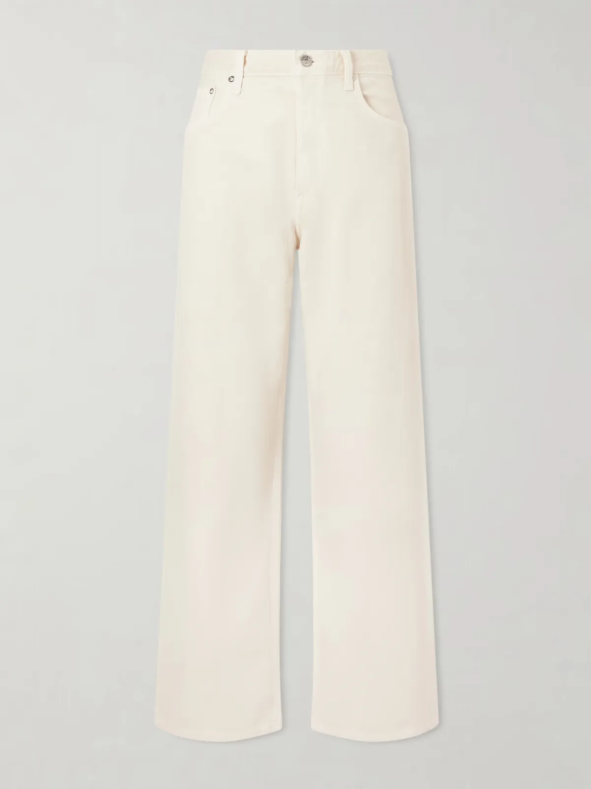 - Low Slung Baggy Organic Boyfriend Jeans -