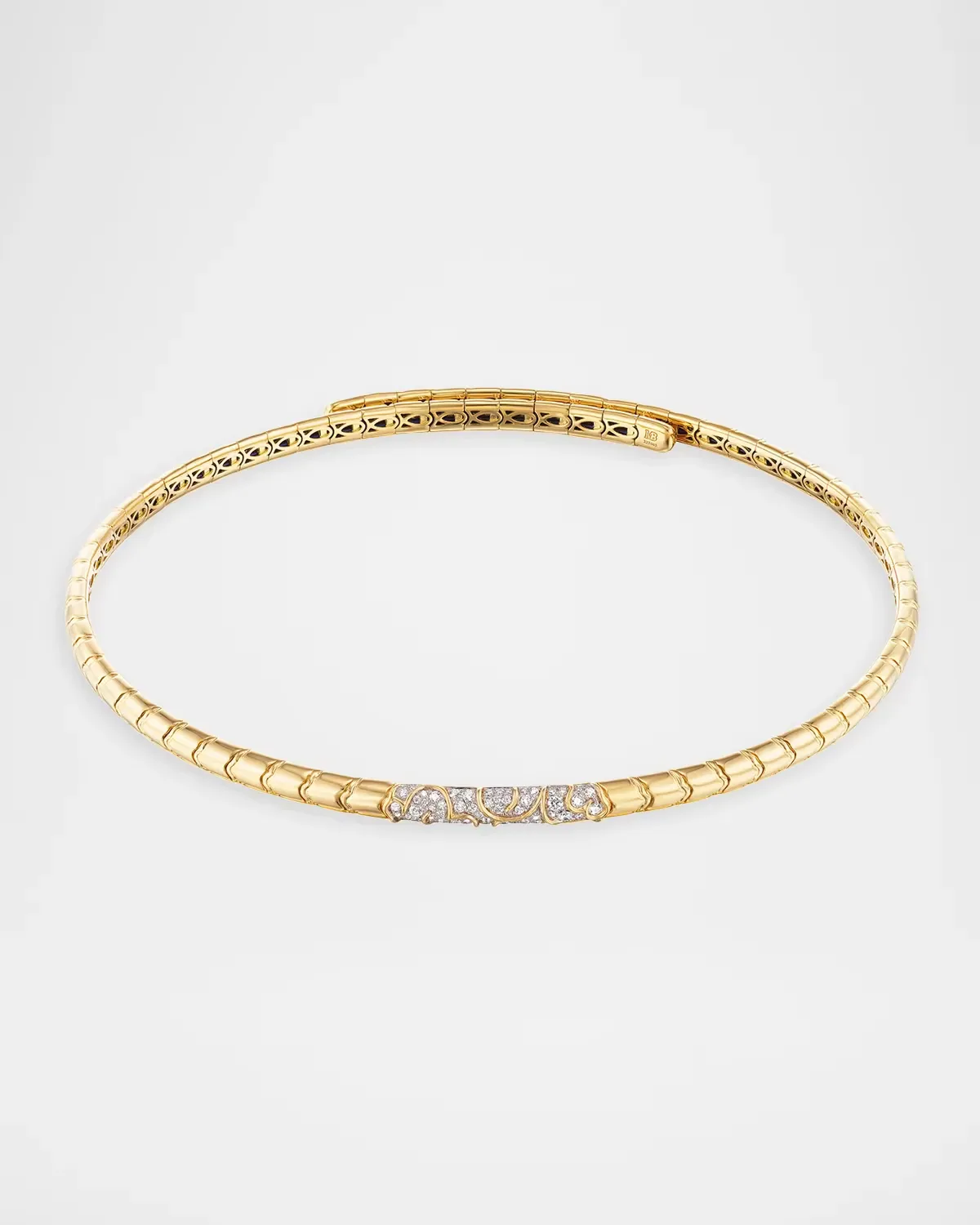 18K Ondine Collar with Diamonds by Marina B