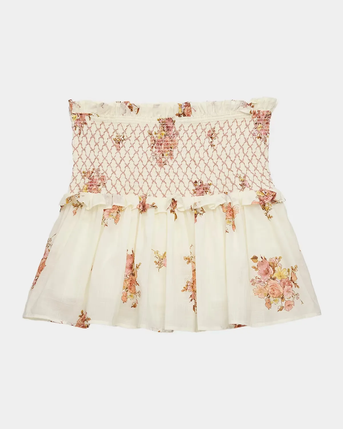 Fairlight Cotton Mini Skirt by Zimmermann