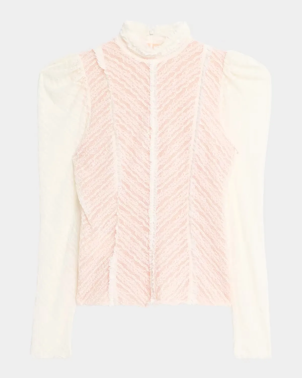 Sabrina Ruffled Lace Top by Cinq  Sept