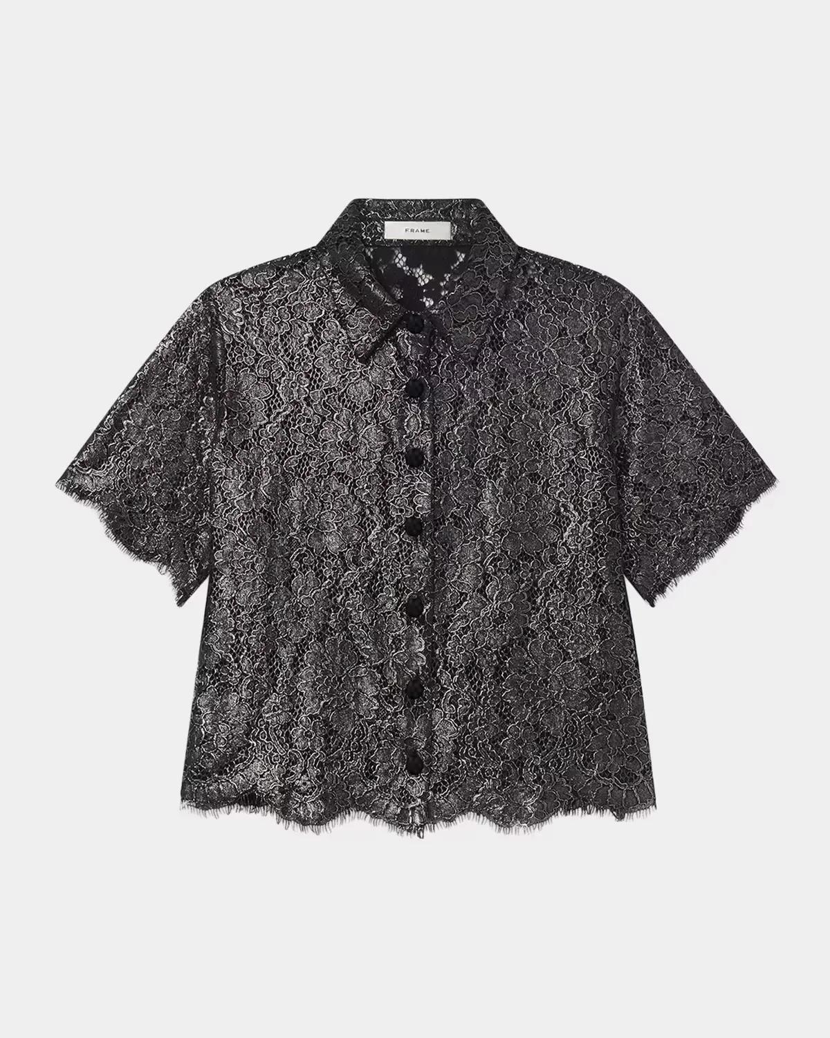 The Foil Lace Shirt by FRAME