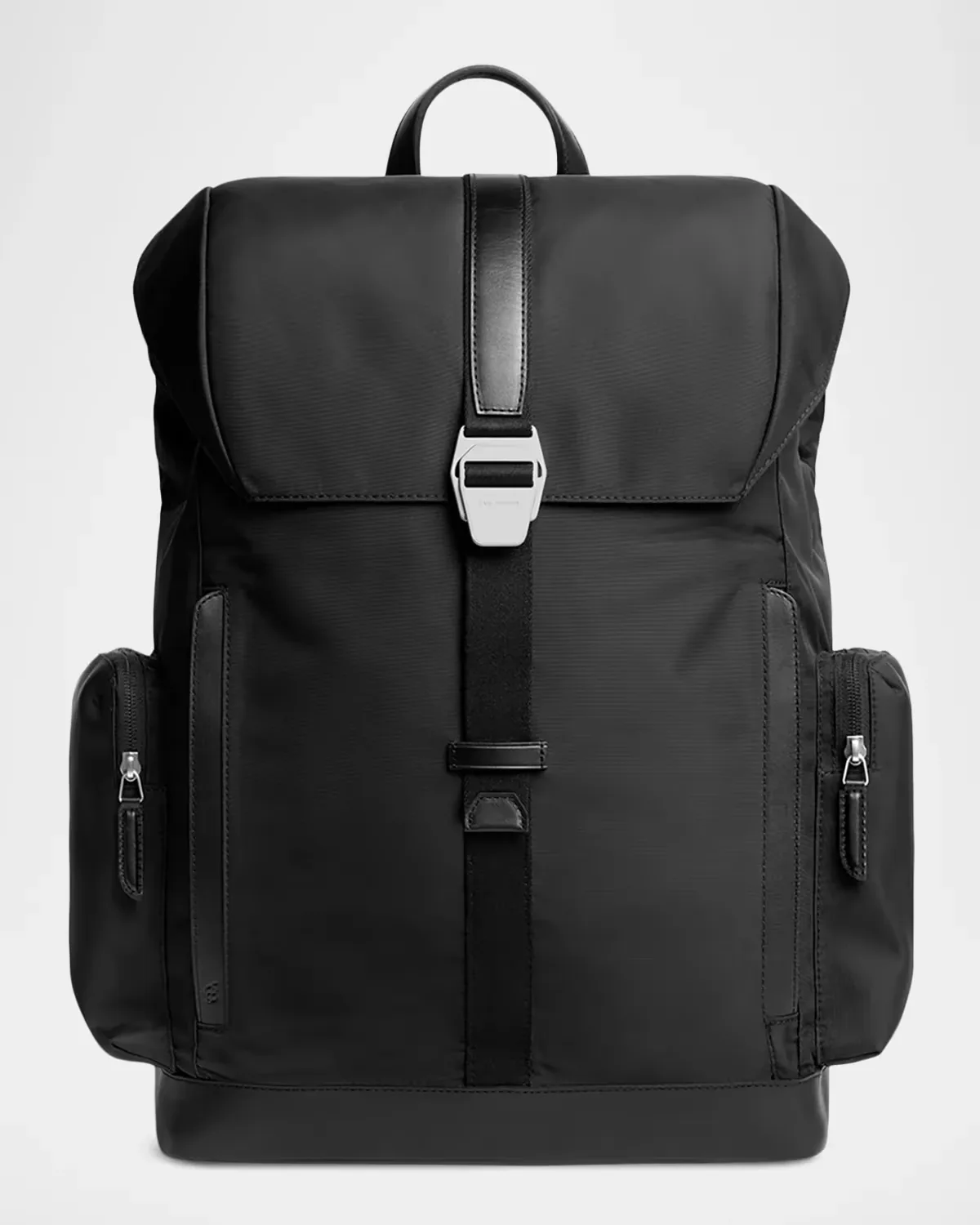 Traverse Leather-Trim Backpack by Carl Friedrik