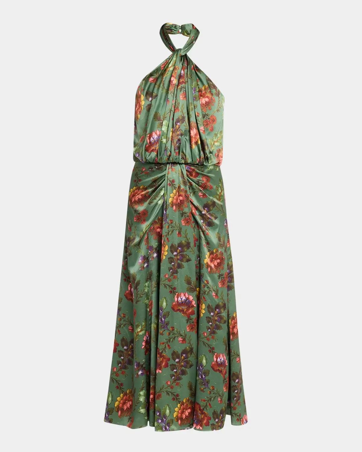 Floral A-Line Midi Dress by Cinq  Sept