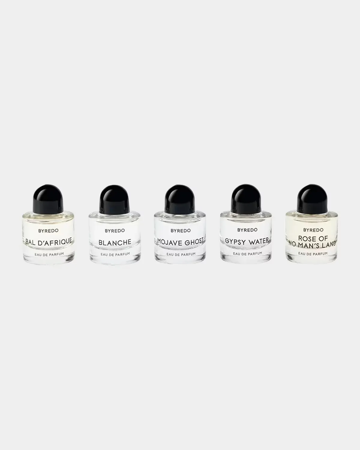 Les Miniatures - Eau De Parfum Floral & Woody, Set of 5 by Byredo