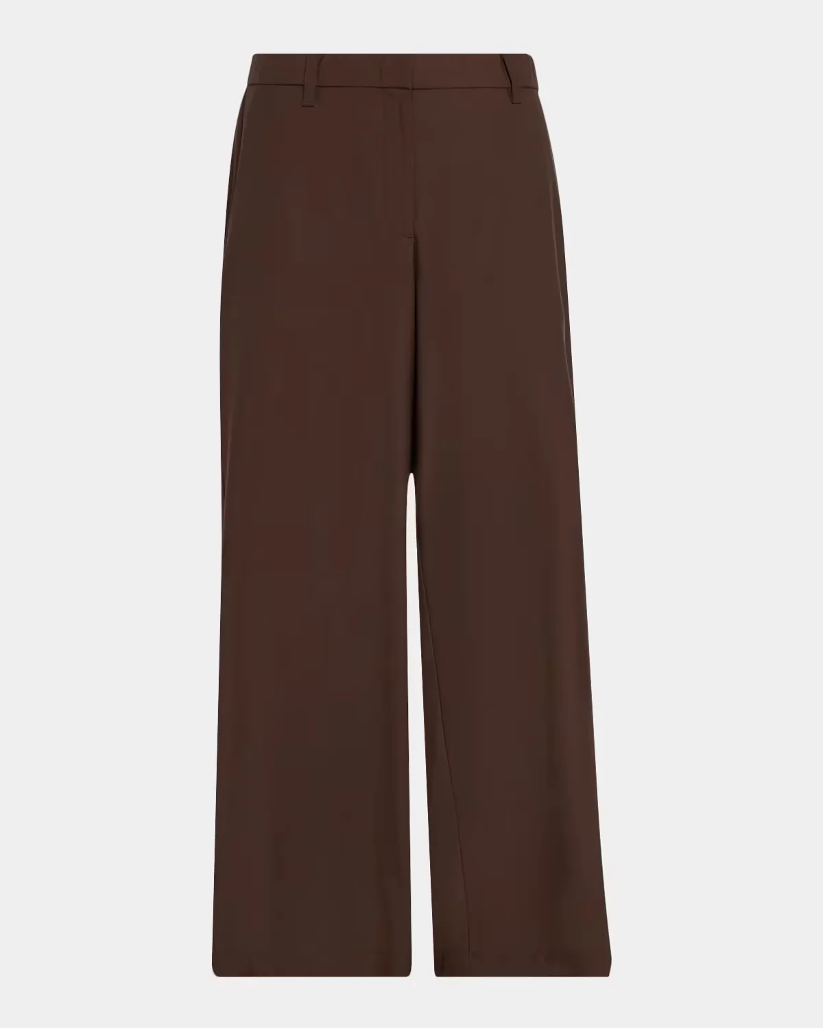 High-Rise Superfine Wool Trousers by Eileen Fisher