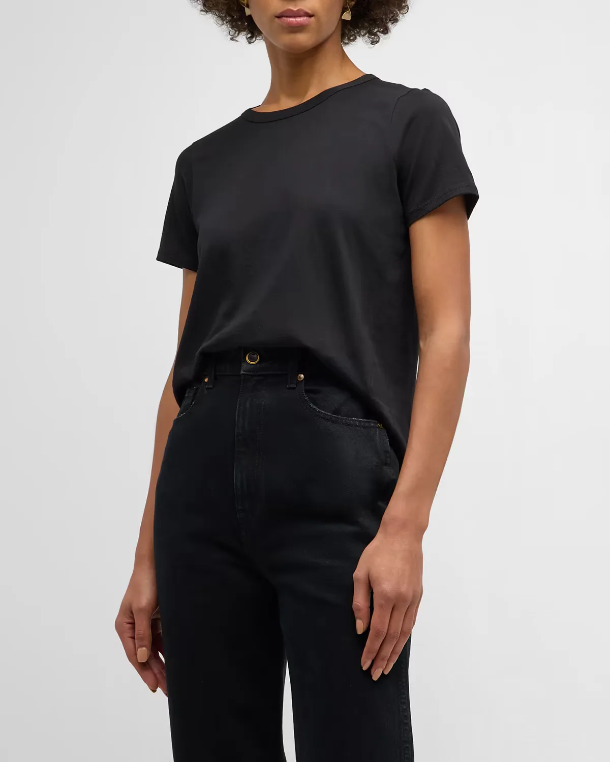 Lauren Crewneck Tee by Veronica Beard