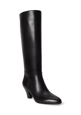 Emersyn Calfskin Tall Boot Heel by Ralph Lauren