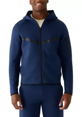Tech Fleece Full Zip Hoodie by 90 Degree by Reflex