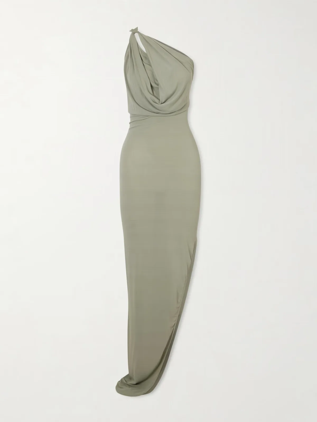 - Aaliyah One-shoulder Jersey Gown -
