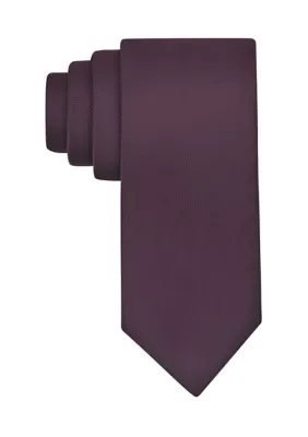 Derry Solid Necktie by Kenneth Cole