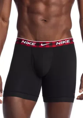 Essential Cotton Stretch 3-Pack Boxer Briefs by Nike