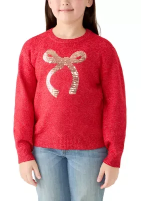 Holiday Bow Sweater by Crown & Ivy