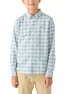 Plaid Button-Down Shirt by Vineyard Vines