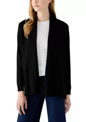Long Length Cardigan with Pockets by Tahari