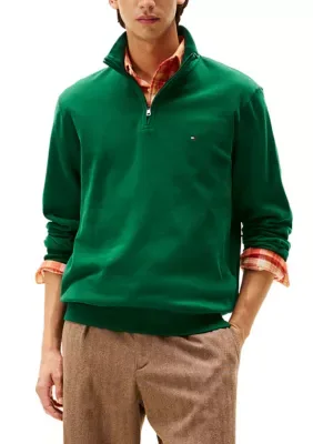 Gifting French Rib 1/4 Zip Pullover by Tommy Hilfiger