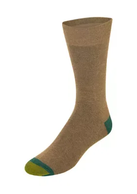 3-Pack Holiday Plaid Crew Socks by Gold Toe