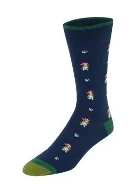 3-Pack Holiday Hound Crew Socks by Gold Toe