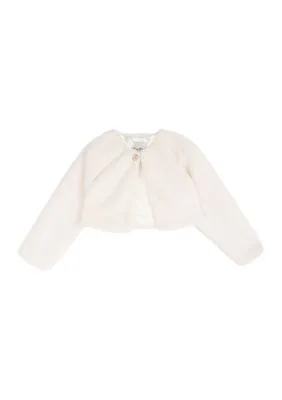 Faux Fur Shrug by Counting Daisies