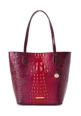Laurel Leather Tote Bag by Brahmin