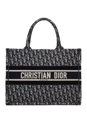 Christian Dior Oblique Velvet Large Book Tote by What Goes Around Comes Around