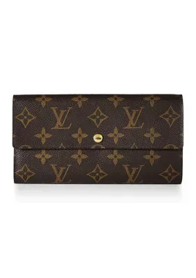Louis Vuitton Monogram Sarah Wallet by What Goes Around Comes Around