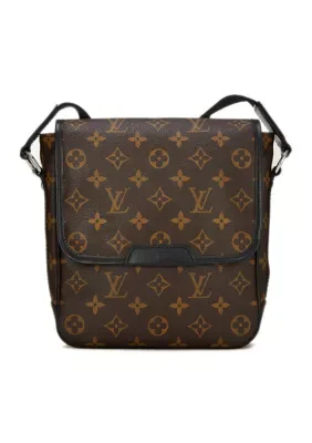 Louis Vuitton Monogram Macassar Magnetic Messenger by What Goes Around Comes Around