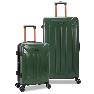 Optimus 2-Piece Hardside Expandable Spinner Trunk Luggage Set, 31 In by American Green Travel