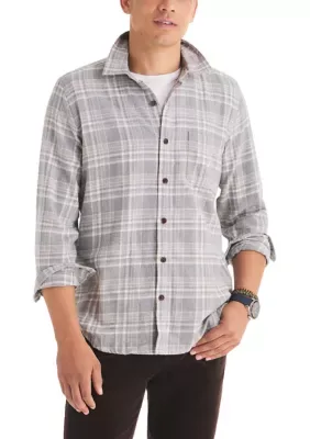 Plaid Stretch Flannel Shirt by Nautica