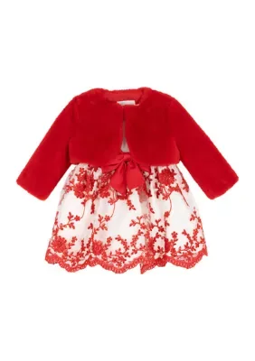 Crew Neck Dress by Rare Editions