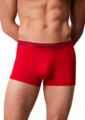 Microfiber Stretch 3-Pack Low Rise Trunk by Calvin Klein