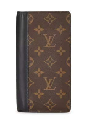Louis Vuitton Monogram Macassar Brazza Wallet by What Goes Around Comes Around