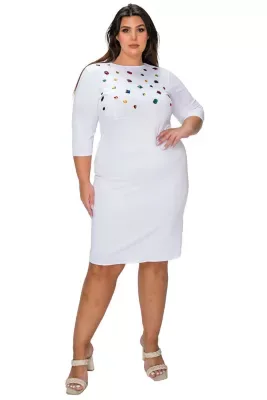 Nesya Embellished Dress by L I V D