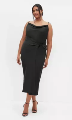 Adelina Twist Slip Dress