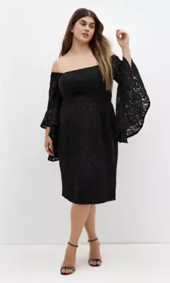 Mystic Lace Dress by City Chic