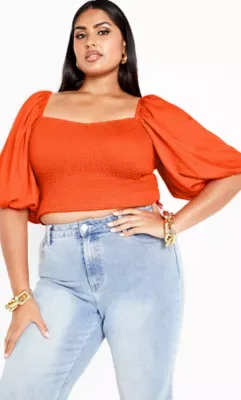 Poppie Top by City Chic