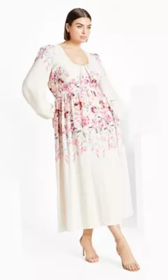Keyla Print Maxi Dress by City Chic