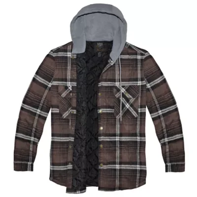 Hooded Flannel Jacket by Victory Outfitters