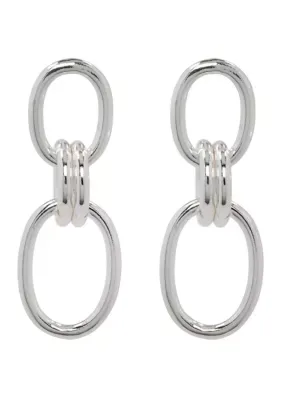 Knotted Open Drop Earrings by Belk Sterling Silver