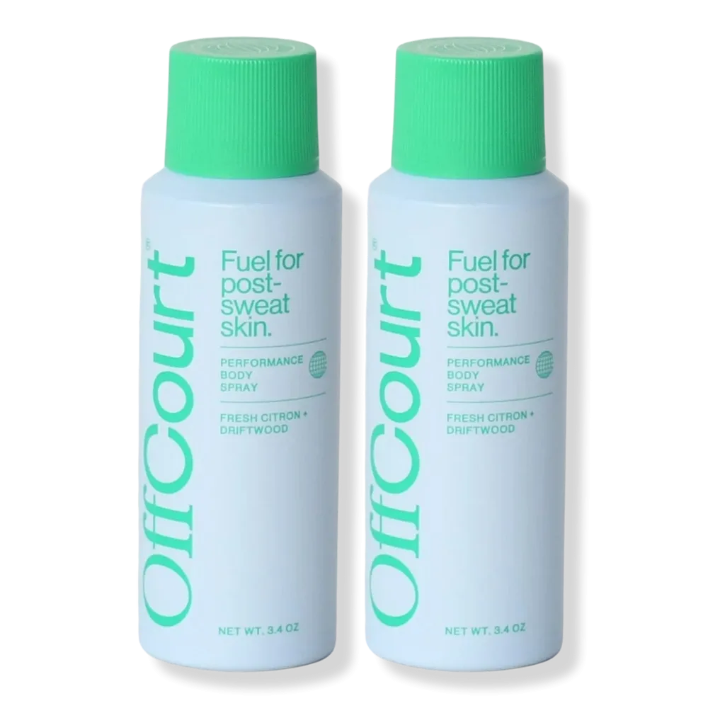 Duo Pack: Fresh Citron + Driftwood Body Spray by Offcourt